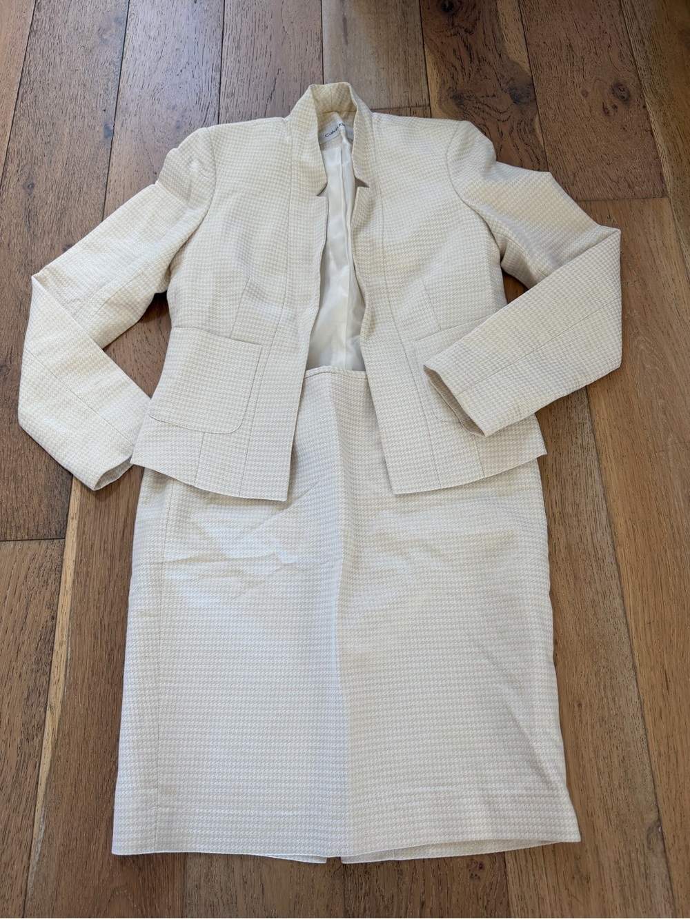 Calvin Klein Petite Skirt Suit Set